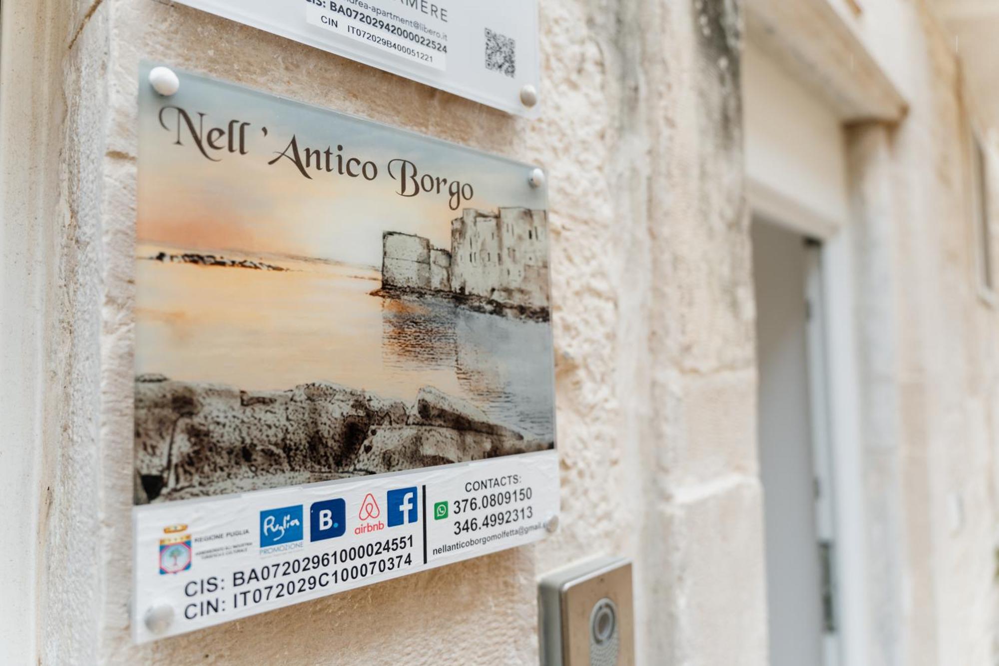 Nell'Antico Borgo B&B มอลเฟตตา ภายนอก รูปภาพ